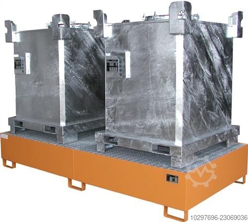 Drip tray 1000 l L2650xW1300xH435 mm - 1 pc  