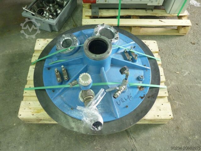 40 kW Dissolver von Oliver & Battle für Arbeiten unter Vakuum mit 500 l Mischbehälter OLIVER & BATLLE Dispermix 50