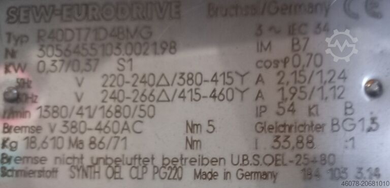 Palettenrollenbahn Horstmann 580-1040-900