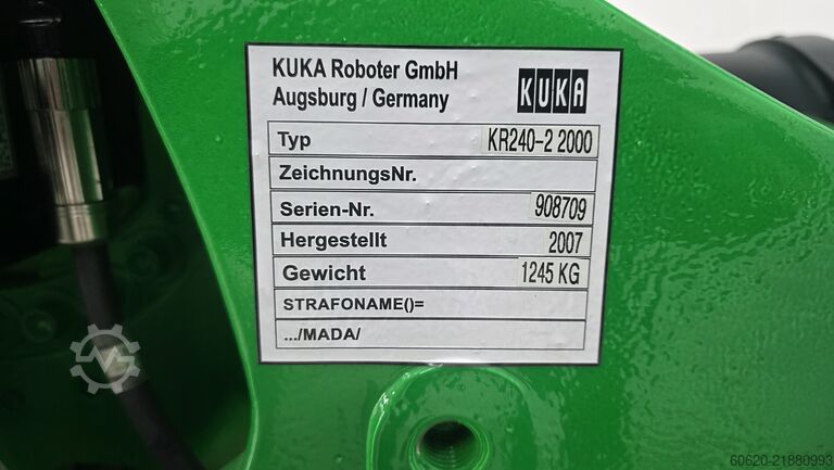 Industrial robot KUKA KUKA KR240-2 2000