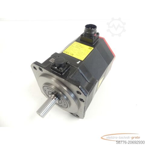 Fanuc Motor Fanuc A06B-2076-B503 AC Servomotor SN: C283X0A28 + Encoder A860-2070-T321