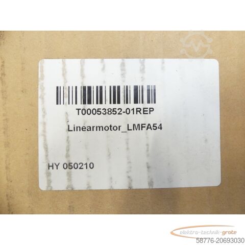 Control unit  Hiwin LMFA54 Linearmotor - Primärteil mit Wasserkühlung SN: 61960 --