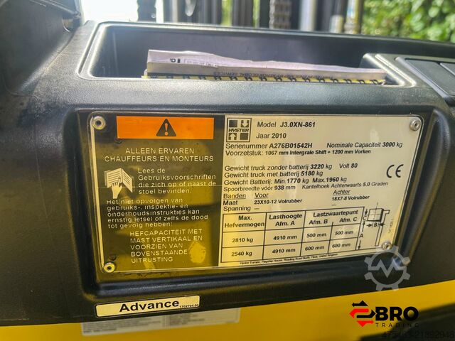 Forklift Hyster J3.0XN