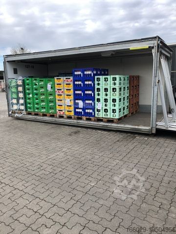 Swap body semitrailer  Getränke Abrollcontainer