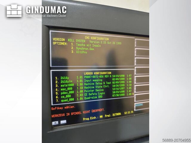 VERTIKALES BEARBEITUNGSZENTRUM Hurco BMC 2416