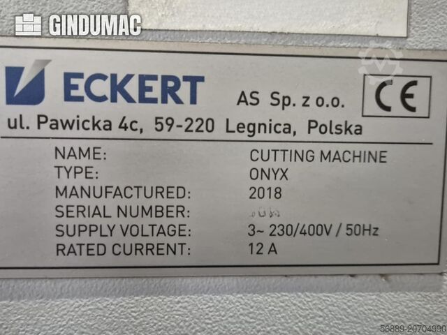 Plasma-Ausschnitt-Maschine ECKERT onyx