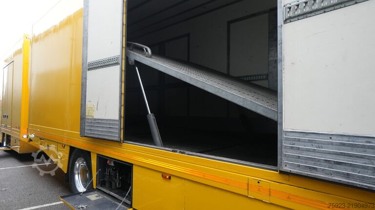 Car carrier van Mercedes-Benz ACTROS 1942 CAR TRANSPORTER COMBI WITH TIJHOF T...
