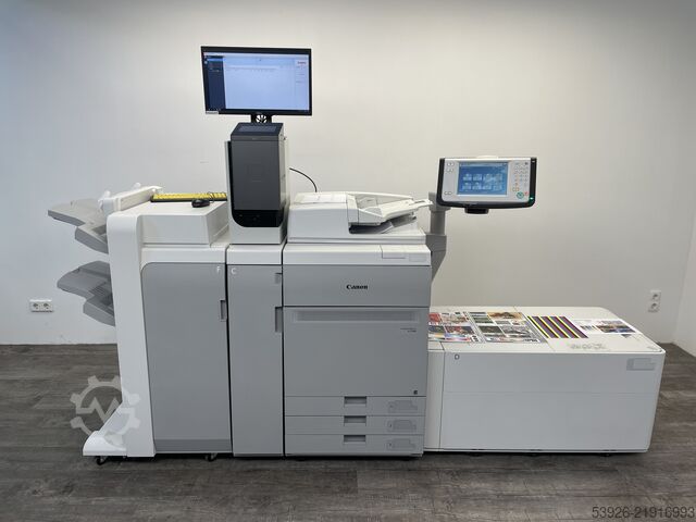 Digital print machine Canon imagePRESS C750 incl. Fiery, POD Lite XL-A1 only 800 clicks