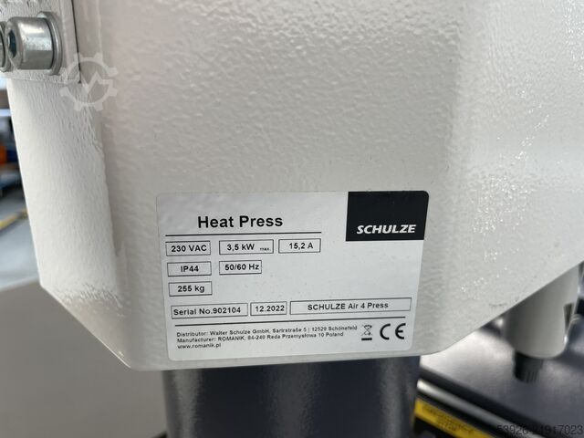 Transfer press Schulze Air 4 Press DTG Press