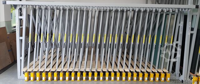 AUSSCHIEBBARES REGAL ZUR LAGERUNG VON GL EXPOGLASS ® M80-30
