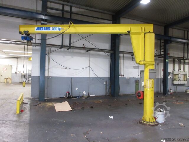 Kranarm Abus VS Kran Drehkran Hallenkran 0,5t Abus Kettenzug L 4,6m NL 500Kg H3,45m