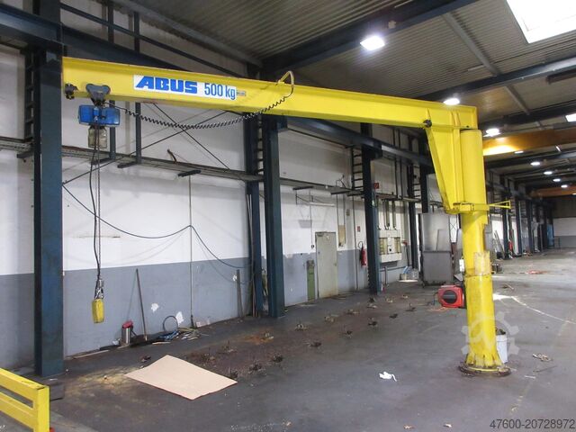 Kranarm Abus VS Kran Drehkran Hallenkran 0,5t Abus Kettenzug L 4,6m NL 500Kg H3,45m
