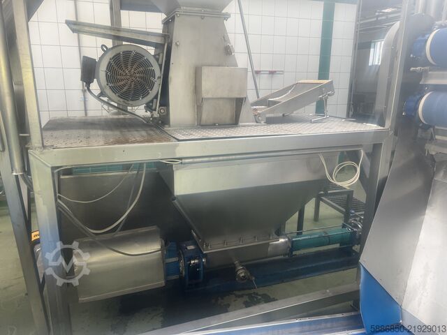 Hammer mill 8-10 tons + pump Flottweg 