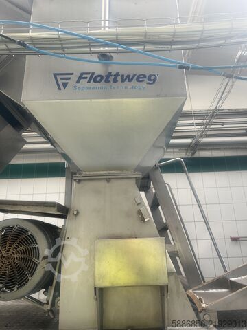 Hammer mill 8-10 tons + pump Flottweg 