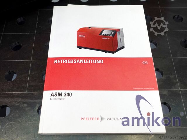 Helium-Lecksuchgerät Pfeiffer ASM 340