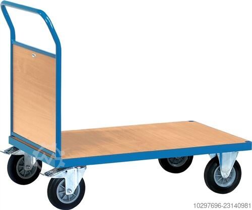 Front wall platform truck, loading surface L1200 x W800 mm – 1 unit  