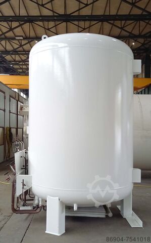 Tank Oxygen LOX, Argon LAR Nitrogen LIN Messer gas tank vessel for oxygen, nitrogen, argon cryogenic