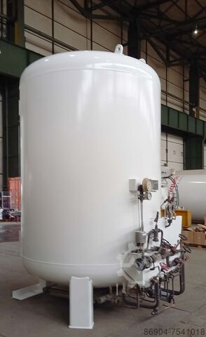 Tank Oxygen LOX, Argon LAR Nitrogen LIN Messer gas tank vessel for oxygen, nitrogen, argon cryogenic