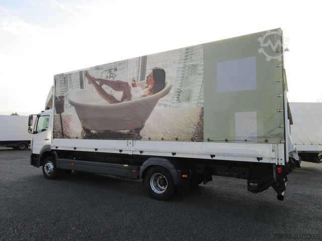 LKW mit Pritsche & Plane MERCEDES-BENZ Atego 1324L MP4.*7,25m+LBW 1,5to.+AHK+6-Zylinder