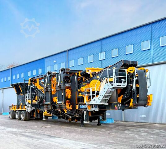 Impact crusher / stone crusher FABO Crushing Equipment Mobile Impact Crusher PRO-90