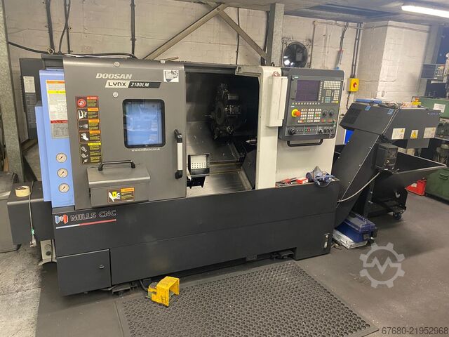 CNC lathe Doosan Lynx 2100LMB