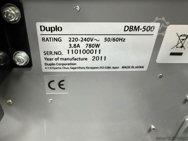 Document-Finishing-System Duplo System 5000 pro