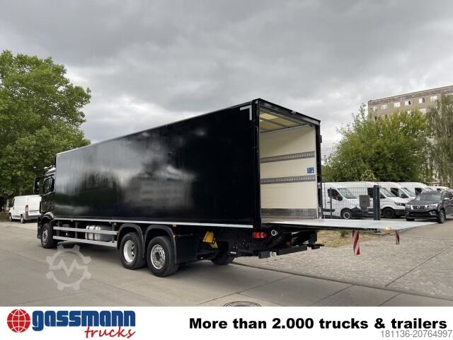 LKW mit Kofferaufbau Mercedes-Benz Antos 2536 L 6x2, Lenk-/Liftachse, MBB LBW