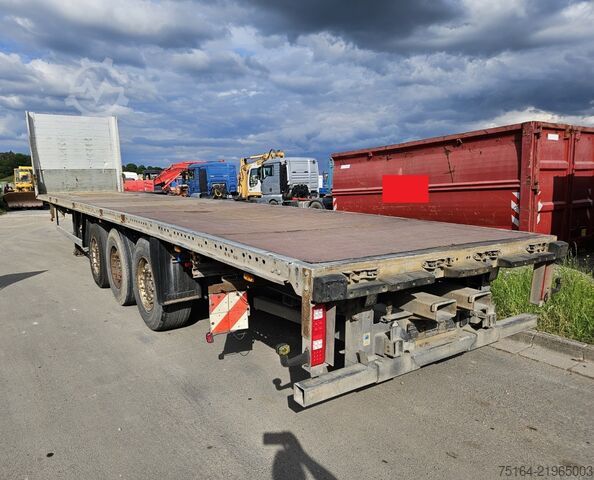 Open semitrailer Schmitz Cargobull SCS 24/L-13.62 EB Stapleraufnahme