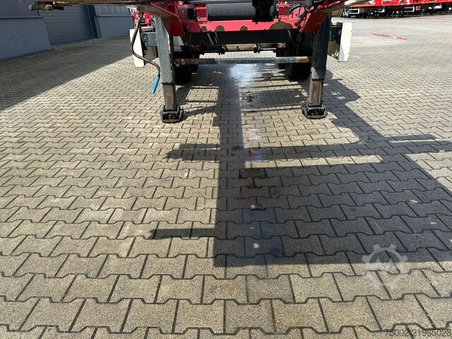 Container transportation Krone 2-axle 20FT chassis / BPW + drumbrakes, / airsu...