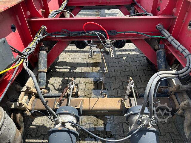 Container transportation Krone 2-axle 20FT chassis / BPW + drumbrakes, / airsu...