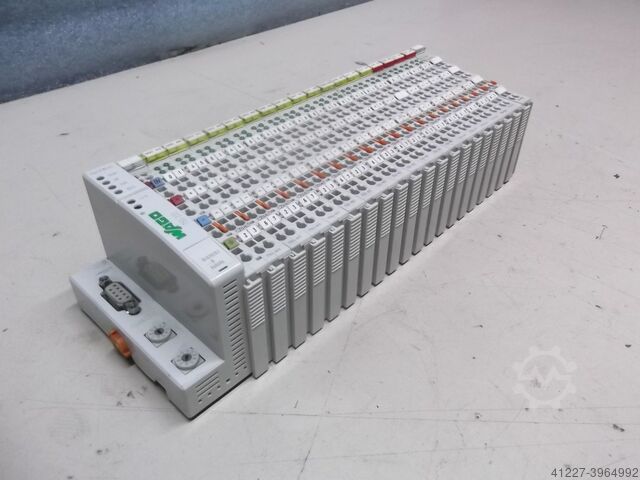 Fieldbus coupler with 19 bus terminals Wago Profibus