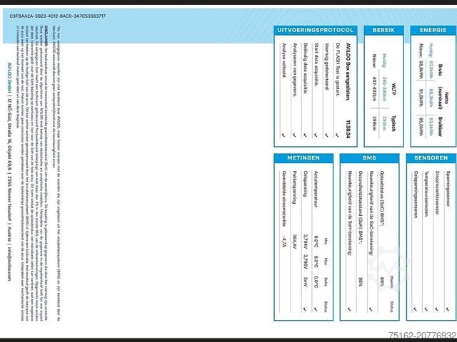 Hochdachkombi FORD E-TRANSIT L2H2 184 pk 75KWH