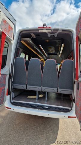 Kleinbus MERCEDES-BENZ 515 Sprinter 22 Schlafsessel Vorlauffahrzeug 2x
