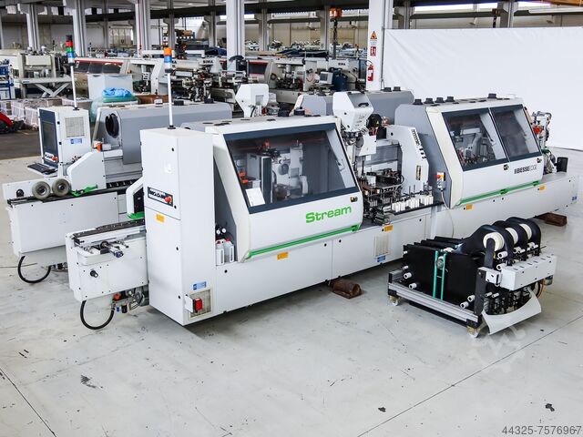 Doppelseitige Kantenanleimmaschine BIESSE STREAM SB1 7.5