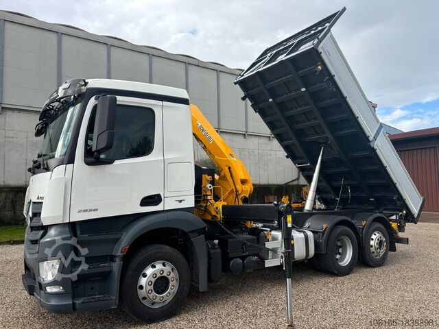 Truck-mounted crane Mercedes-Benz ANTOS 2536