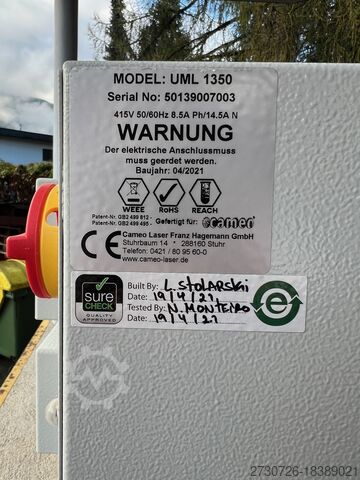 Laser Epilog Epilog Fusion 40 / 120 Watt