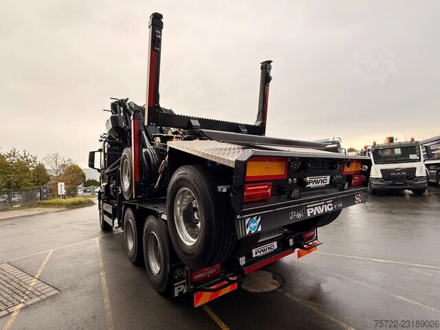 MAN TGS 33.520 6x4 BL timber truck including drawbar trailer – Available immediately MAN TGS 33.520 6x4 BL Langholz inkl. Nachläufer Sof...