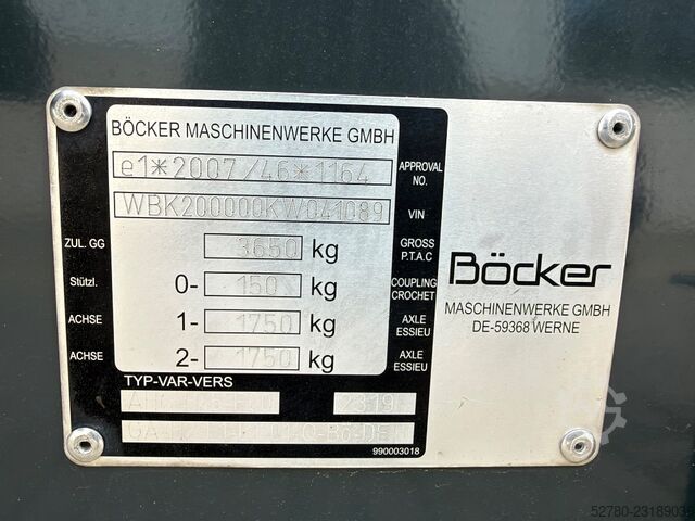 Bocker AHK 36/2400 Bocker AHK 36/2400