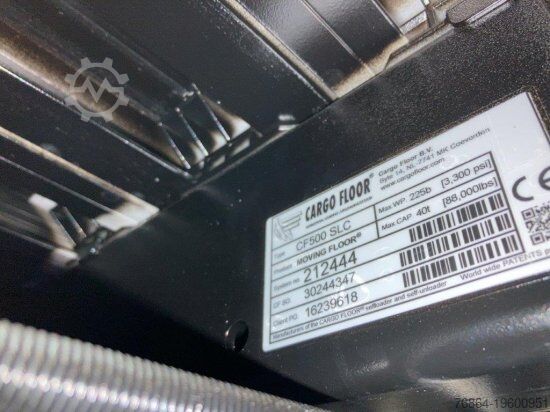 Walking floor semitrailer KNAPEN K200 AGRO KLAPPVERDECK CARGOFLOOR POWERSPEED