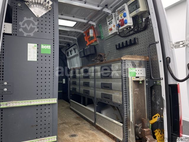 High top van MERCEDES-BENZ Sprinter 514 Maxi *Werkstatt* AHK 3,5t+400Volt+K