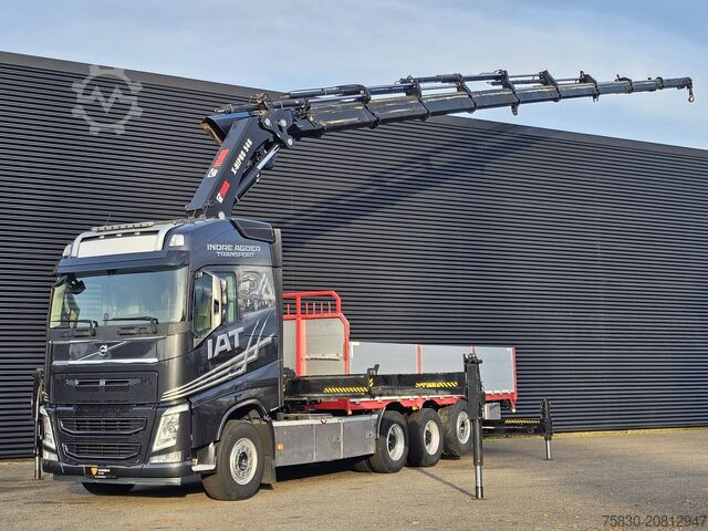 Ladepritsche Volvo FH 540 8x4*4 / HIAB 548E-9 CRANE + WINCH / KRAN