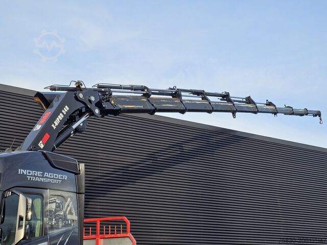 Ladepritsche Volvo FH 540 8x4*4 / HIAB 548E-9 CRANE + WINCH / KRAN