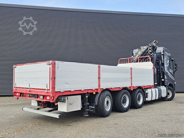 Ladepritsche Volvo FH 540 8x4*4 / HIAB 548E-9 CRANE + WINCH / KRAN