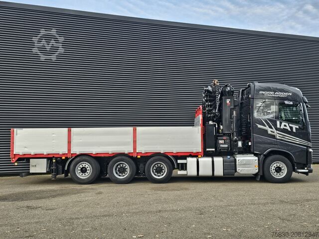 Ladepritsche Volvo FH 540 8x4*4 / HIAB 548E-9 CRANE + WINCH / KRAN