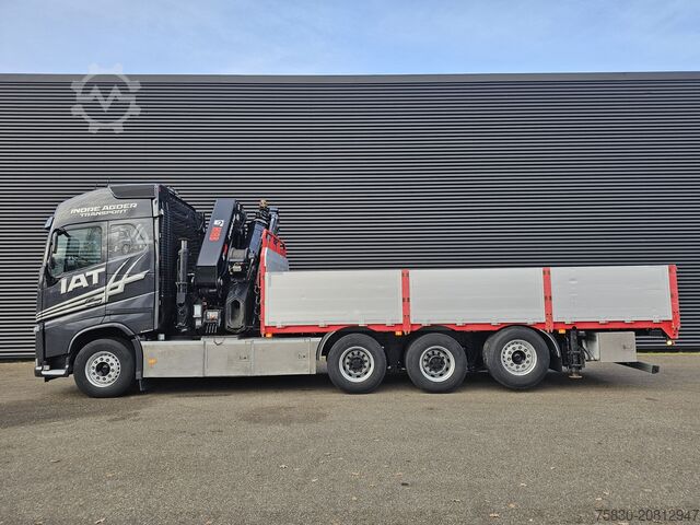 Ladepritsche Volvo FH 540 8x4*4 / HIAB 548E-9 CRANE + WINCH / KRAN