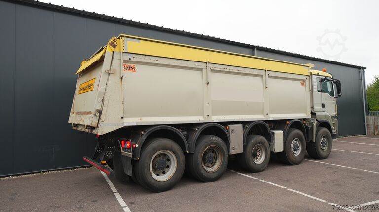 Kipper MAN TGS 49.460 10x8 tipper 393.000km