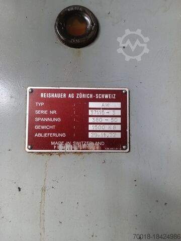 Zahnradschleifmaschine REİSHAUER RZ701