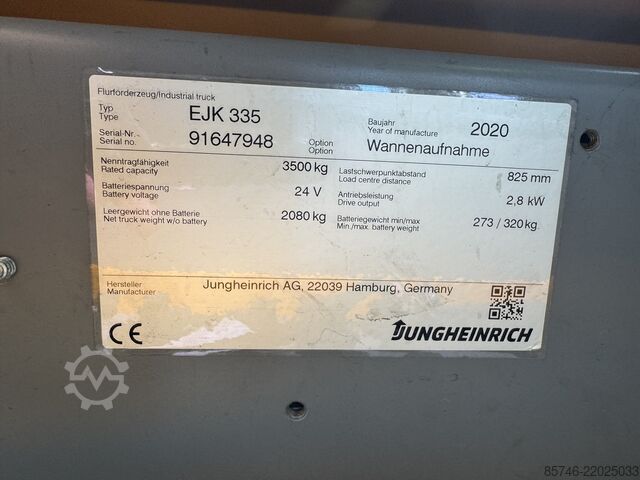 EJK 335 - Special Offer!! Drum Forks / Spreader!!! JUNGHEINRICH EJK 335 - Special !! Drumforks / Spreader !!!