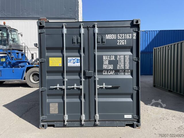 Closed steel container Other 20 Fuss Container Neuwertig - one way