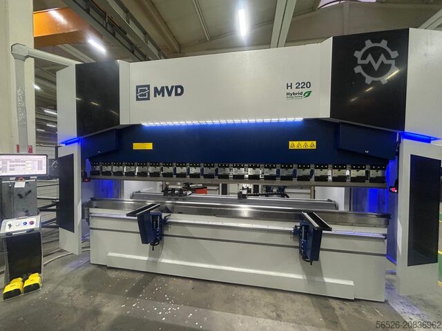 Hybride Abkantpresse 4100 x 220 Tonnen MVD HC SERIES